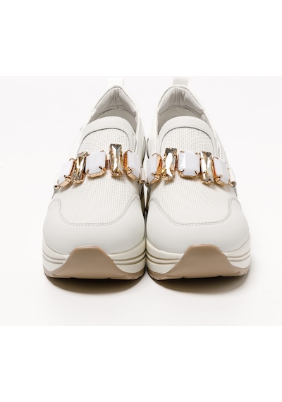 Sneaker Günlük Kadın Diğer 2l5548dm Donna Serena Tomaıa 5548dm Bianco Platino Bianco Platino Beyaz - Altın