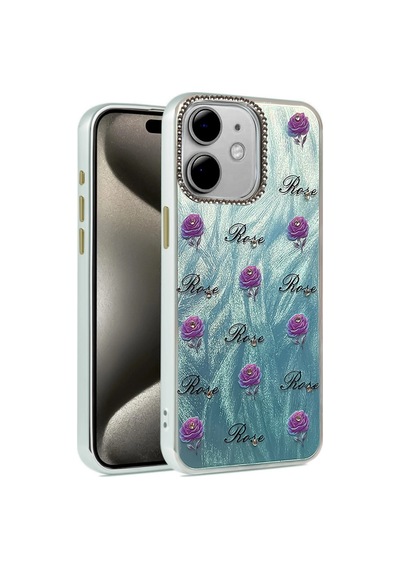 Apple Uyumlu  iPhone 11 Kılıf Blade Aynalı Desenli Kapak Desen 9