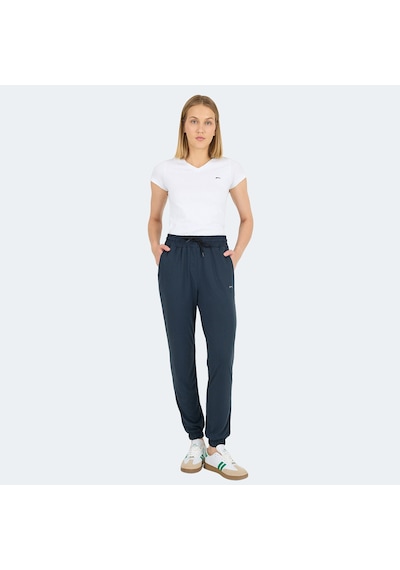 Slazenger KAIDA IN Kadın Cepli Dar Paça Koyu Gri Eşofman Altı