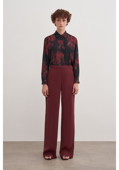Aker 24aw14122111 Küçük Beden Pantolon Etek 24aw14122111 018 Bordo Bordo