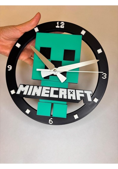 Minecraft Saat - 3d Saat Diğer