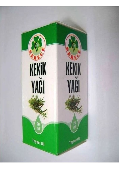 Gebece Bitkisel Kekik Yağı 20 ML