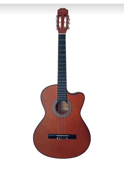 Ludorf Klasik Gitar Ry1967 Kahverengi Sap Ayarlı Klasik Gitar Taşıma Çantası-pena Seti-kapo Hediyeli