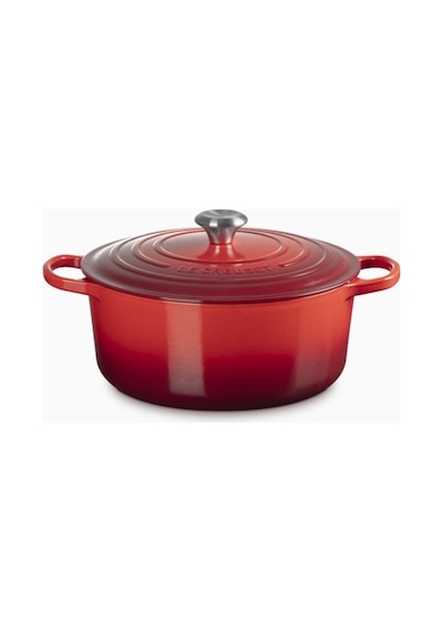 Le Creuset Yuvarlak Ikonik Lüks Döküm Tencere 28 Cm Kırmızı