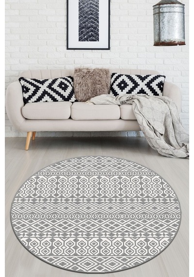 Chilai Home Order Cap Djt Modern Tasarım Yıkanabilir Kaymaz Taban Halı Çok Renkli