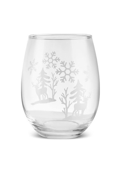 Karaca  New Year Yılbaşı Snowflake Meşrubat Bardağı 590 Ml