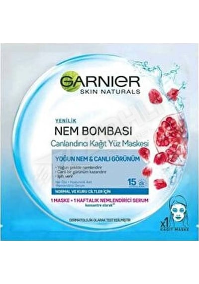 Garnier Nem Bombası Nar Özü Maske 28 Gr