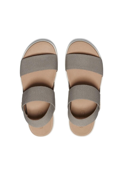 Keen Elle Backstrap Kadın Sandalet - Taupe Kahverengi