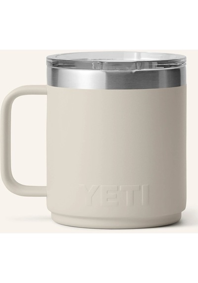 Yeti Rambler Termos Bardak 295 Ml, Vakumlu Ve Kapaklı Krem