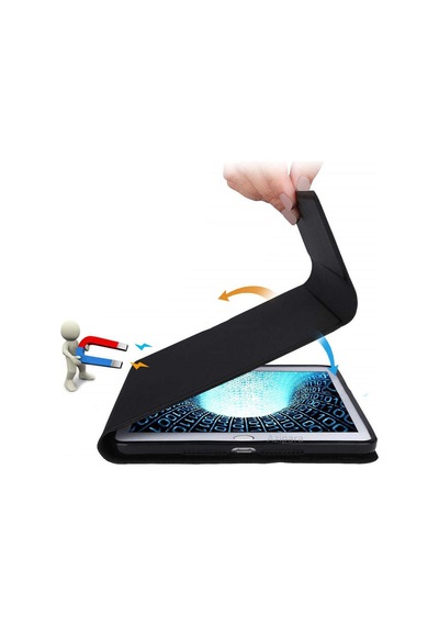 Honor Pad 9 İle Uyumlu Mıknatıs Standlı Kılıf-slbyk
