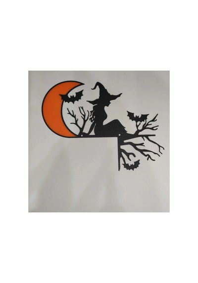 Happy Halloween Cadılar Bayramı Işık Anahtarı Cadısı