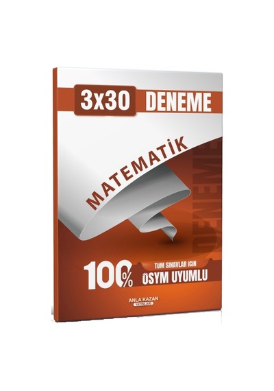 Anla Kazan 3x30 Matematik Deneme Tüm Sınavlar İçin Uygun
