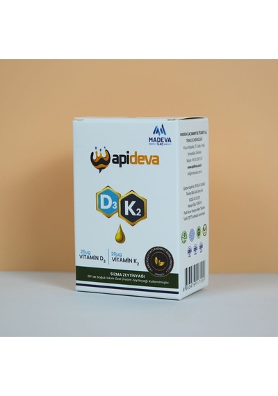 Apideva D3K2 Takviye Edici Gıda 20 ML