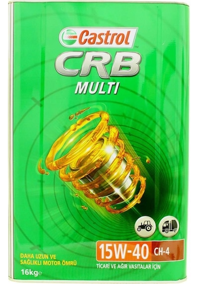 Castrol CRB Multi 15W-40 CH-4  Motor Yağı 16 KG