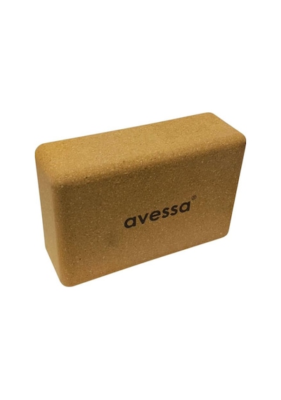 Avessa Cork-yoga Yoga Blok Mantar Kahverengi Kahverengi