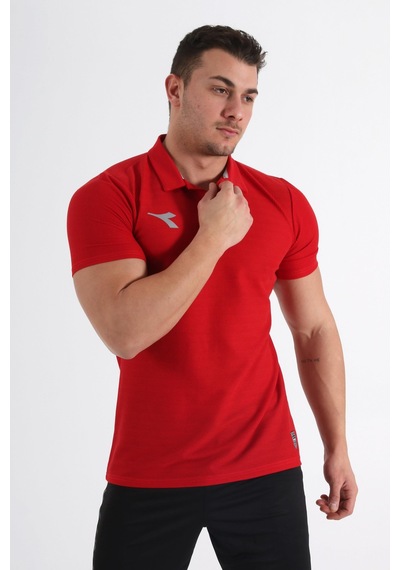 Diadora Alto Kamp Polo T-Shirt Kırmızı