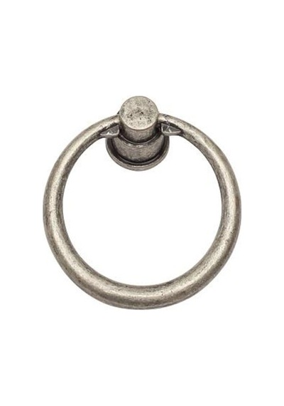 Gürçayhırdavat Halka Kulp 40Mm Antik Gümüş
