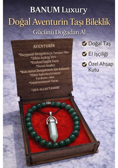 Dogal Aventurin Taşı Ikili Set Diğer