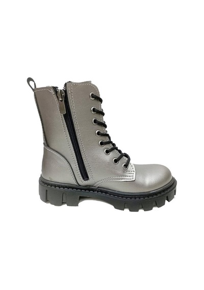 Fix Kids 9604 Deri Trend Fashion Kız Çocuk Bot Platin