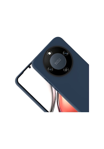 Honor Magic 8 Lite 5g Kılıf Yumuşak Silikon Kamera Korumalı Lansman Kılıfist Lila