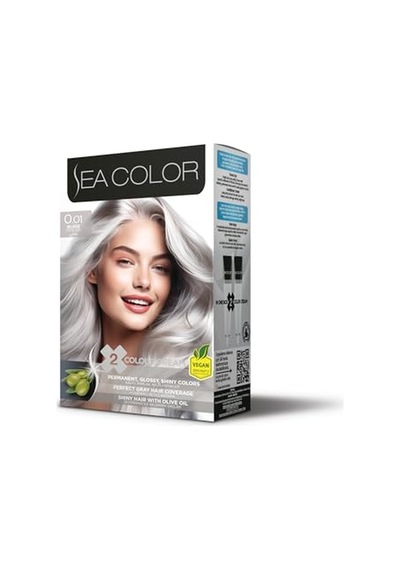 Sea Color Set Saç Boyası 0.01 Füme Gri