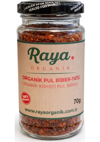 Organik Tatlı Pul Biber 70 G