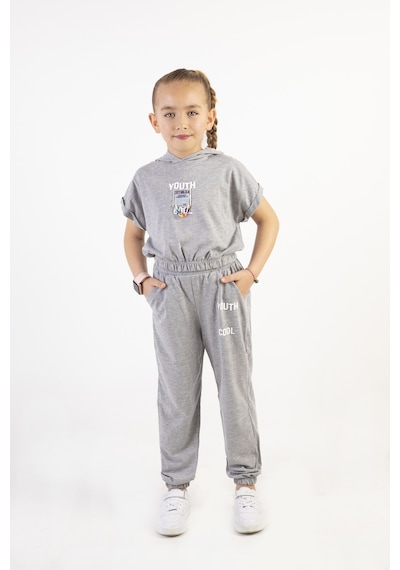 Harika Kids Kız Çocuk Kapşonlu Alt-üst Takım 001