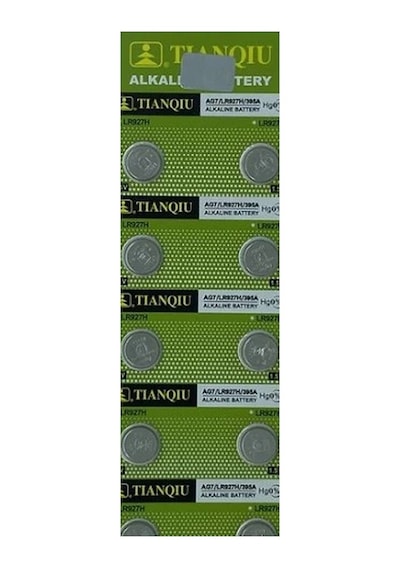 Tıanqıu Ag7 Lr927/395 Alkalin 10'lu Düğme Pil Evimdeyokyok