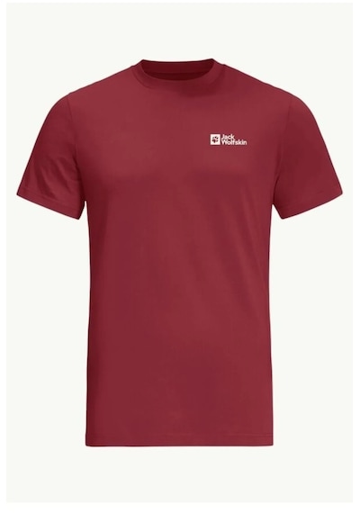 Jack Wolfskin Essential T M Erkek T-shirt-bordo Bordo