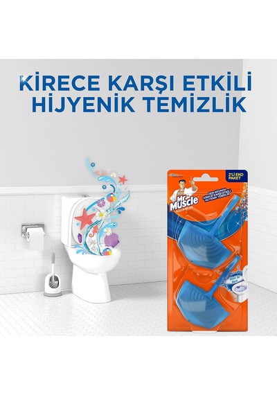 Aqua Blue 2'li Klozet Bloğu 1 X 2 Adet 2li Paket