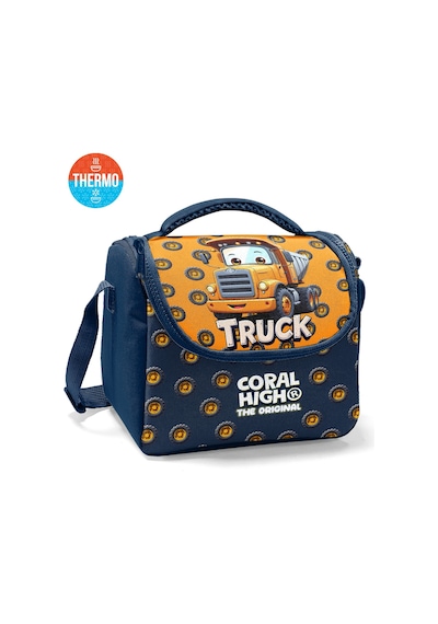 Coral High Kids Truck Desenli Thermo Beslenme Çantası 37161 Sarı