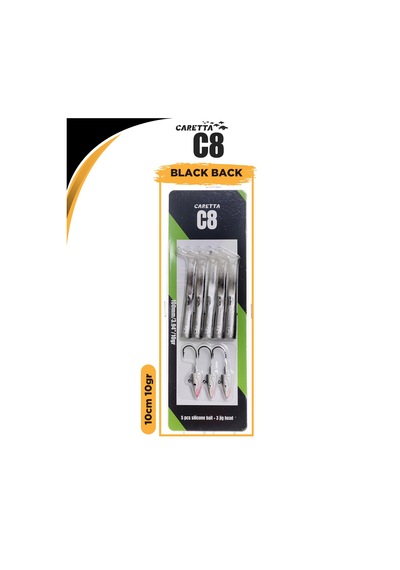 Caretta C8 10 Cm 10g Color Code: Black Black