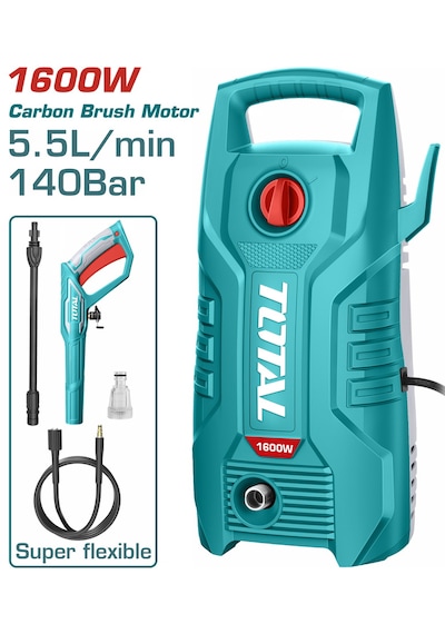 Total 140 Bar Basınçlı Oto Yıkama Makinası 1600w Tgt11336