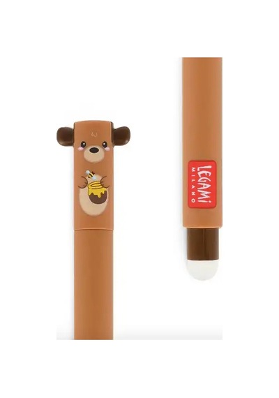 Legami Silinebilir Jel Kalem Kırmızı Teddy Bear Çok Renkli