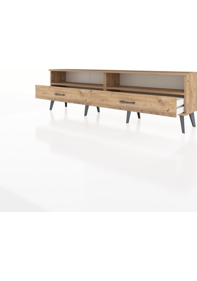 Arges Tv Ünitesi 2 Raflı 2 Çekmeceli 176x30x51 Çam-çam/çam Atlas Çam/atlas Çam Arges Tv Ünitesi 2 Raflı 2 Çekmeceli 176x30x51 Çam-çam/çam Atlas Çam/atlas Çam