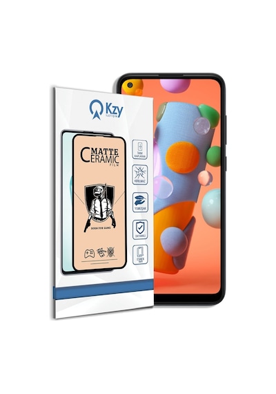Samsung Uyumlu Galaxy A11 Tam Kaplayan Mat Seramik Ekran Koruyucu (499088103) 20 Tl Fark Ile Apple  iPhone Hızlı Şarj Kablosu