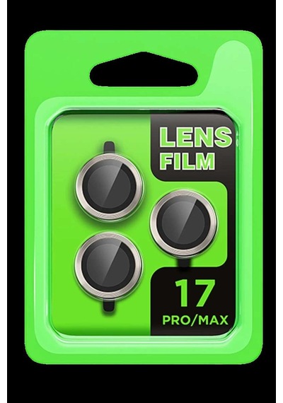 İphone 17 Pro Raze Metal Kamera Lens - Gri Diğer