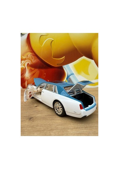 Rolls Royce Phantom Model Araba Plastik Sesli Işıklı Açılan Kapılar Rolls Royce Araba Çok Renkli