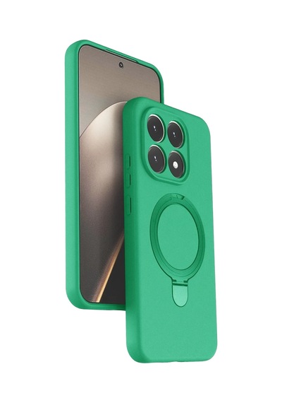 Xiaomi Mi 15t Uyumlu Regal Magsafe Standlı Kapak - Yeşil
