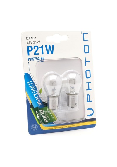 Photon Ampul P21w 12v 2'li Blister Minyatür Pht Ph5793 B2