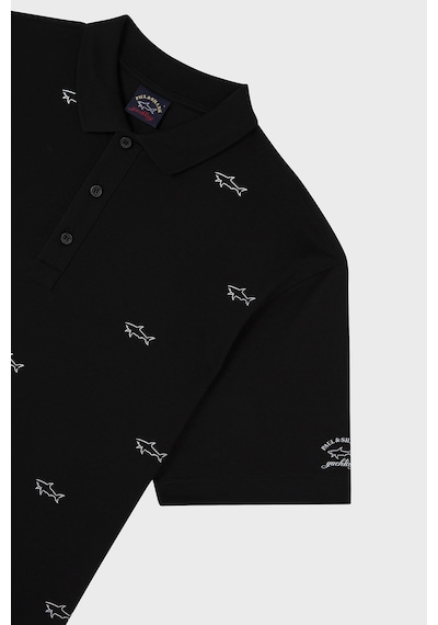 Paul & Shark Erkek Polo Yaka T Shirt 23411252 011 Siyah SIYAH Siyah
