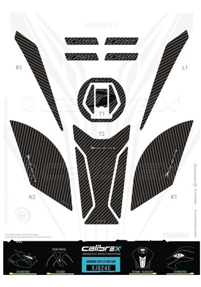 Calibrex Bajaj Dominar Full Set Xj024c
