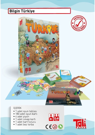 Toli Games Bilgin Türkiye Zeka  Oyunu