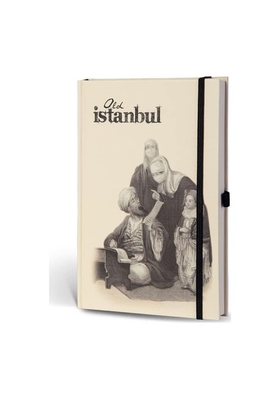 Eski İstanbul Journal Çizgili Lastikli Arzuhalci 103 Ivory