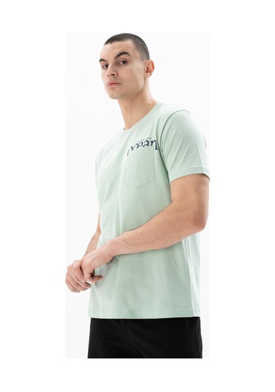 AR-MA Arma Erkek Regular Fit Bisiklet Yaka Tişört Y25344405501 Yeşil