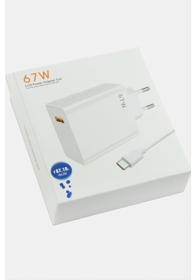 Zenviac456 67w Type C Şarj Aleti Zenviac45678 Beyaz