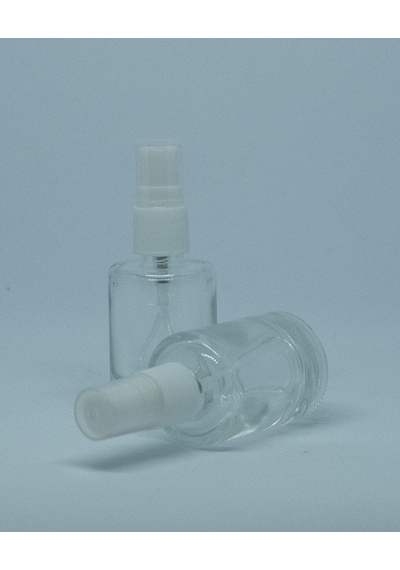 Boş Parfüm ve Kolonya Şişesi 12 ML 5 Adet Boş Plastik Beyaz Sprey