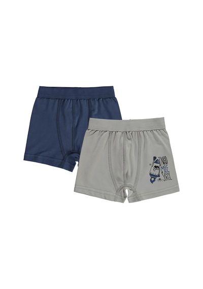 Civil Boys Space 2-12 Yaş Erkek Çocuk 2'li Boxer Standart