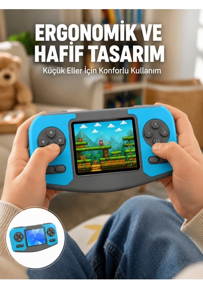 Taşınabilir El Oyun Konsolu Çocuk Gelişimine Uygun Oyun Cihazı 55200112