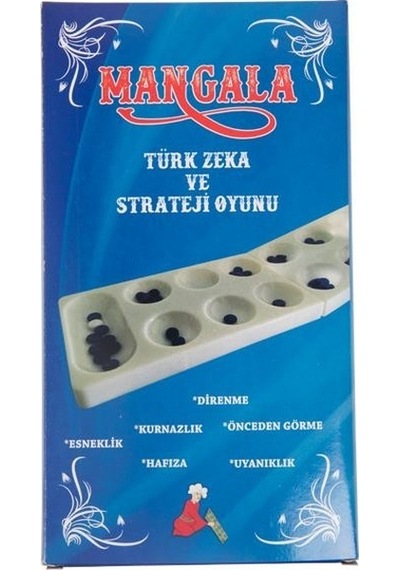 Mangala Türk Zeka ve Strateji Oyunu Büyük Boy 2 Adet Birden Fiya